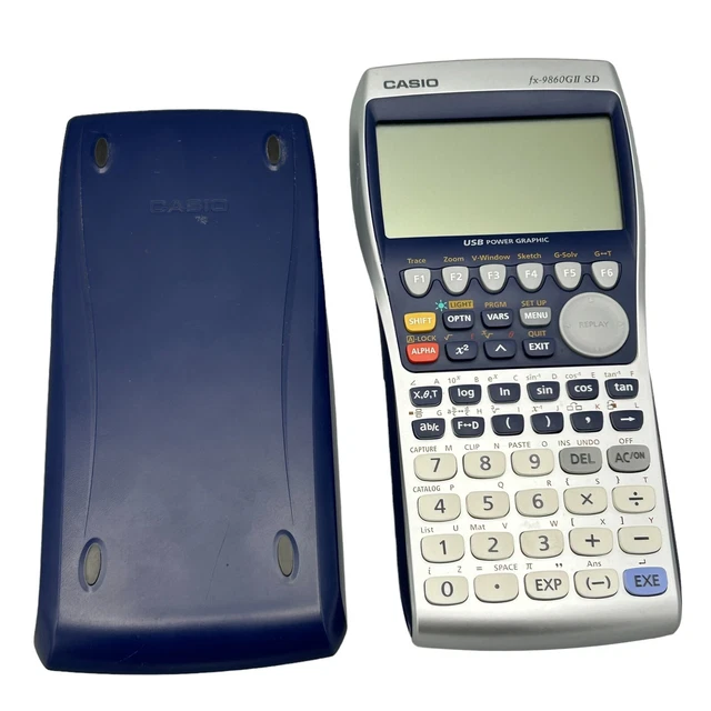 USED CASIO FX9860GII G2 Graphing Calculator Math Power Graphic 2 Ships