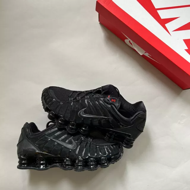 Nike Shox TL Black Orange (AR3566-002) - UK9.5 - Trusted Seller ✅