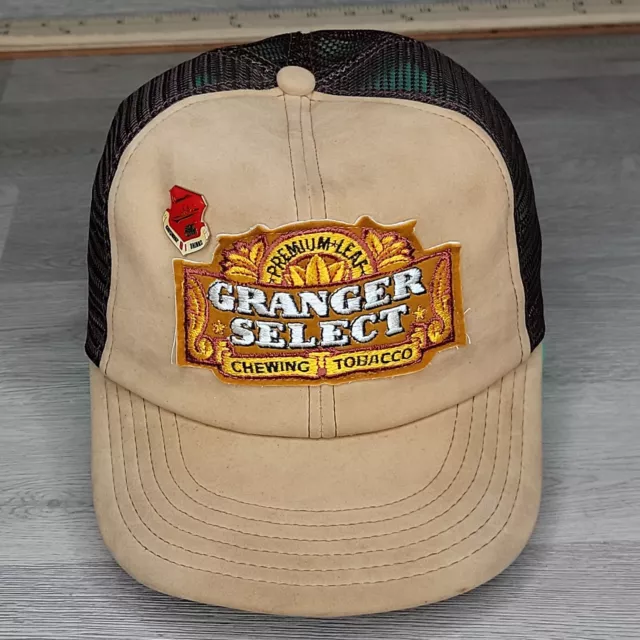 VINTAGE 80S GRANGER Select Chewing Tobacco Trucker Snapback Hat Cap $39 ...