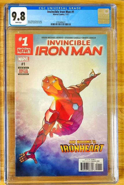 Invincible Iron Man #1 * Ironheart Riri Williams * Cgc 9.8