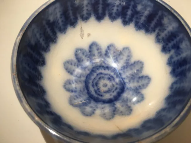 Antique Chinese Rice Bowl porcelain  . Hand Painted