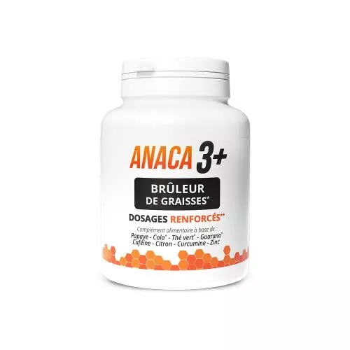 Anaca 3+ - Brûleur De Graisses - Complément Alimentaire - Dosages Renforcés