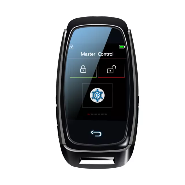 Smart Screen auto nero touch screen telecomando ingresso senza chiave impermeabile per start stop