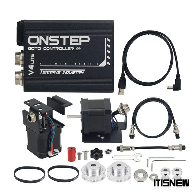 V4 EQ3D Lite Onstep EQ3D Equatorial Mount V4 GOTO Upgrade Kit Biaxial Tracking