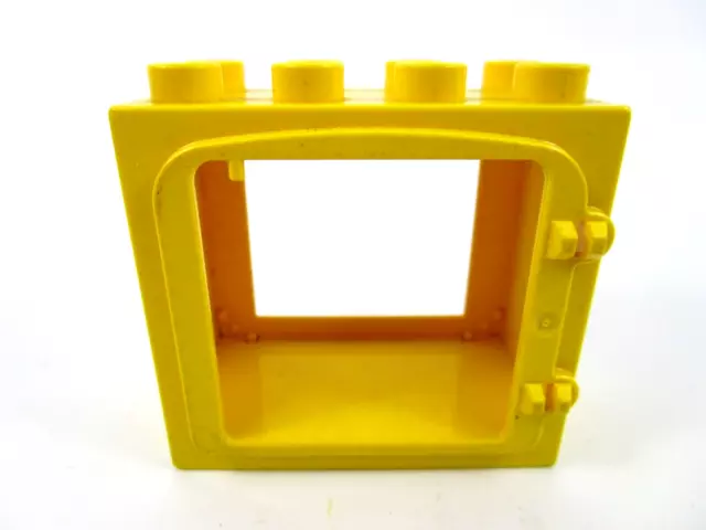 LEGO Duplo Yellow Door / Window Frame 2x4x3 Raised Door Outline Réf 2332