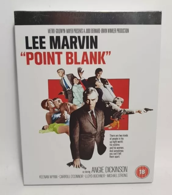 Point Blank (1967) Blu-Ray Lee Marvin  Premium Hmv Edition Uk Blu-Ray