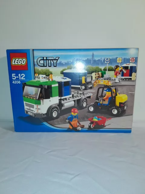 LEGO City 60386 Le Camion de Recyclage. Jouet Camion-Poubelle. Jeu