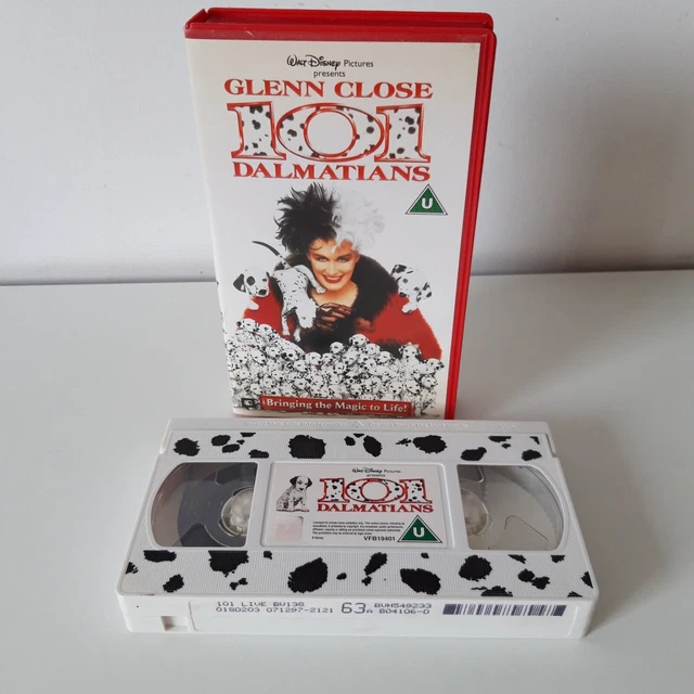 101 Dalmatians Vhs Live Action 1997 Walt Disney Pictures Glenn Close 4 99 Picclick Uk 101 Dalmatians Vhs Live Action 1997 Walt Disney Pictures Glenn Close 4 99 Picclick Uk