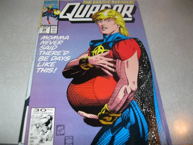 Quasar (1989) #29 by MARK GRUENWALD & GREG CAPULLO