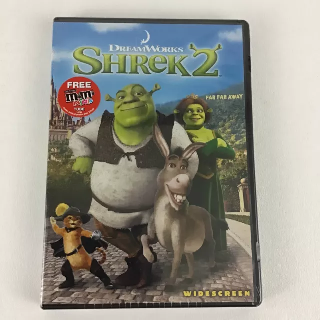 DREAMWORKS SHREK DVD Lot Of 4 Shrek 2 The Third Forever After Donkey’s ...