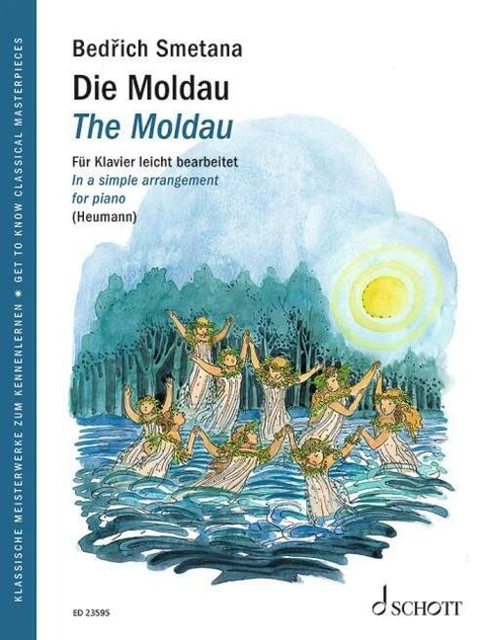 Die Moldau | Hans-Günter Heumann | Für Klavier leicht bearbeitet. Klavier.