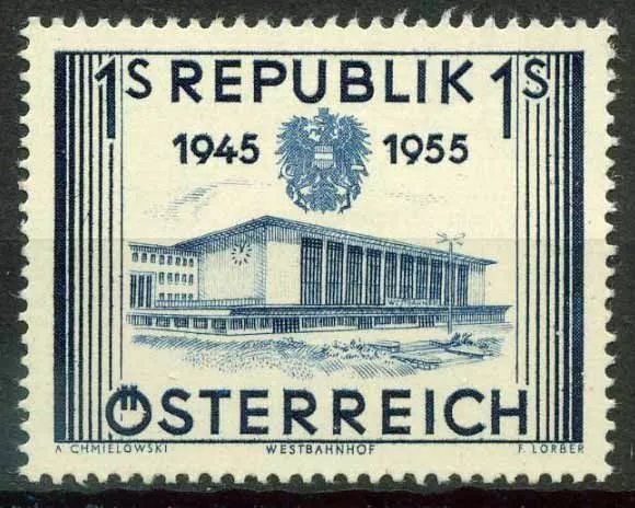 Österreich 1955 SG 1270 Postfrisch 100%