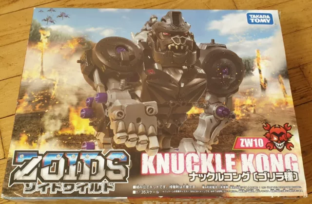 Zoids Wild Knuckle Kong Zw10 Takara Tomy Mib - New In Box - Neuf En Boite