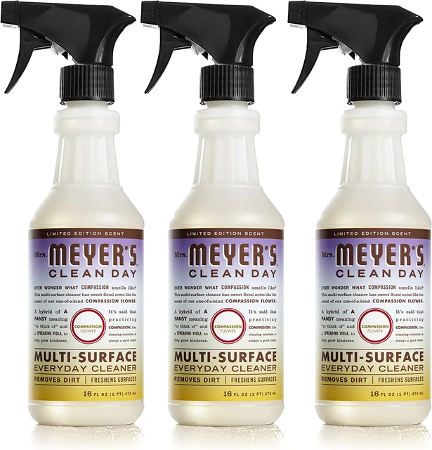 All-Purpose Cleaner Spray, Compassion Flower, 16 Fl. Oz (Pack of 3)