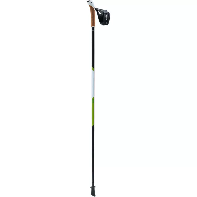 Swix CT4 Premium Nordic Walking Stöcke Lime Klickschlaufe Just Go Spitze NEU