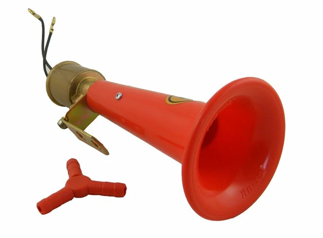 24V Wolf Whistle Air Horn Truck Trucker Lorry 130dB