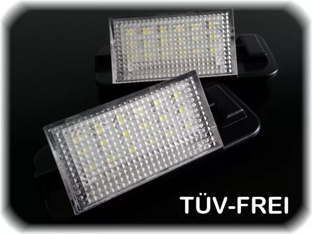 Luces De Matrícula LED Apto para BMW 3er E36 Touring Sedán