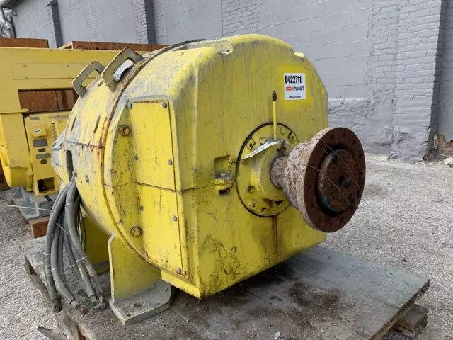 300 HP General Electric DC Electric Motor 1200 RPM Fr 5423 DPFVBB 500 V EOK