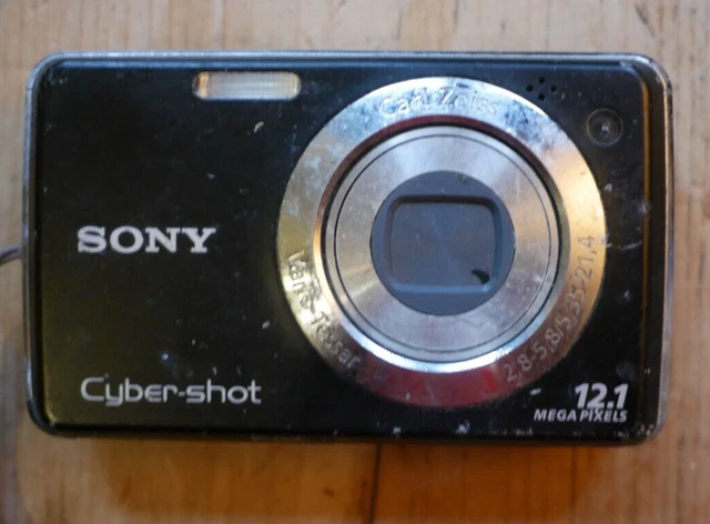 Sony Cyber-shot DSC-W215 12.2MP Digital Camera - Black