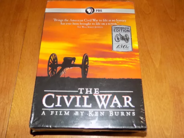 THE CIVIL WAR PBS History 150th Anniversary Edition Ken Burns 6-DISC DVD SET NEW