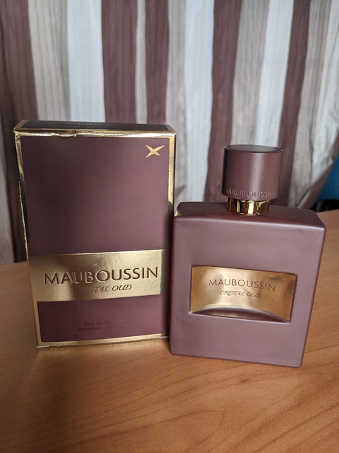 PARFUM HOMME MAUBOUSSIN Cristal Oud 100 ml tat neuf utilis 2