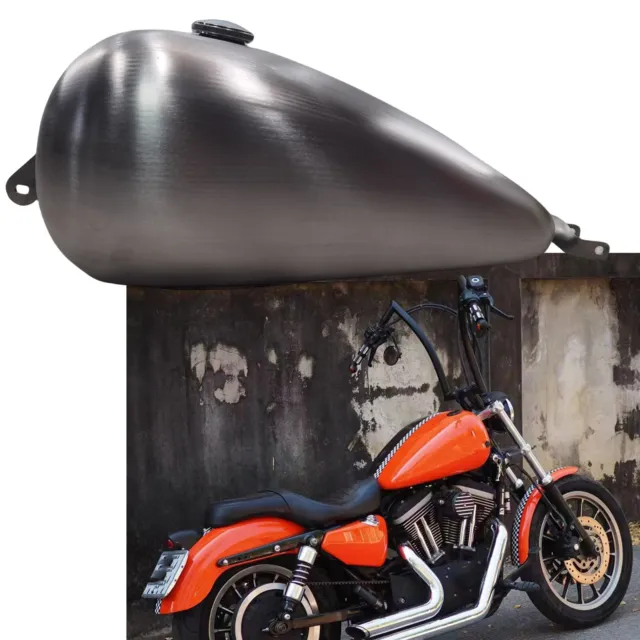 20L Eisen Motorrad Benzintank Für Harley Sportster-Serie 2006–2022 2020 2021 Neu