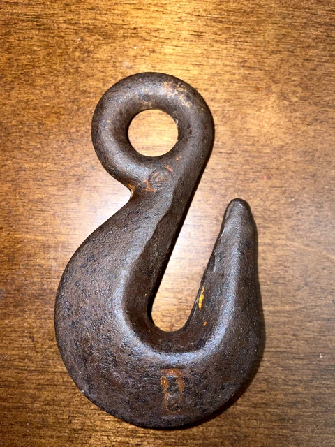 Vintage Heavy Duty 3/8" Chain Grab Hook