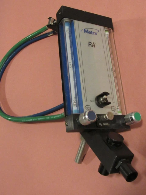 Matrx RA Dental Nitrous N2O Flowmeter #2