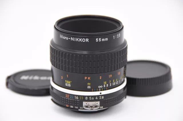 [Near Mint] NIkon Ai-S Micro Nikkor 55mm F2.8 Manual Focus Macro lens  Japan #2