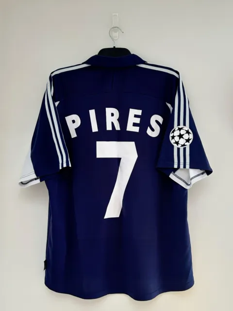 Olympique de Marseille | Away Football Shirt | 1999-2000 | Robert Pires 7 | XL 2