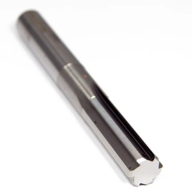 Hertel 45676962 Carbide Straight Chucking reamer 0.474" 6FL Bright