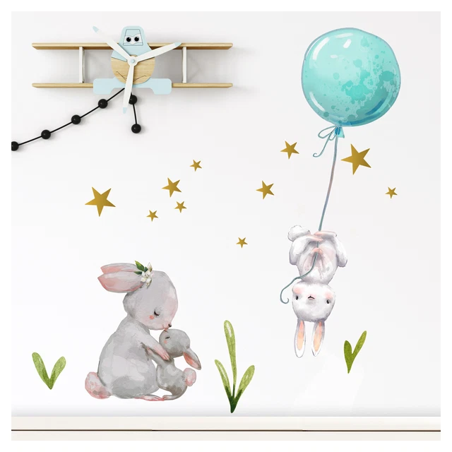 Stickers Muraux Animaux De La Forêt Little Deco - Référence DL305 - Déco Chambre Enfant Amovible