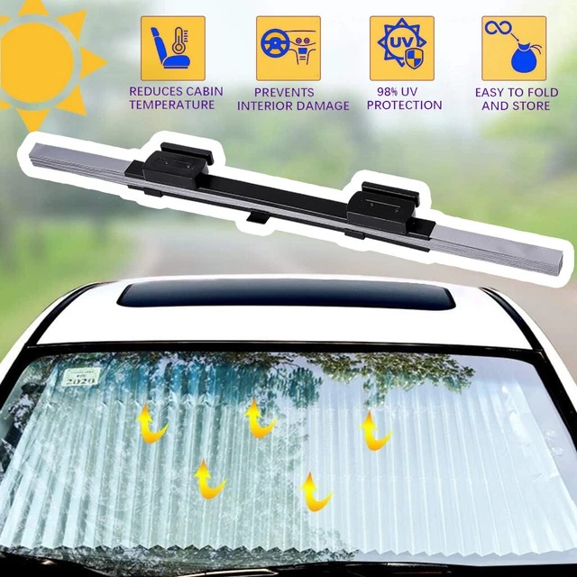 Evil Red Eyes Parasole Parabrezza Auto M/L – 139x70 Cm – Riflettente Con Ventose – Visiera Camion - 4