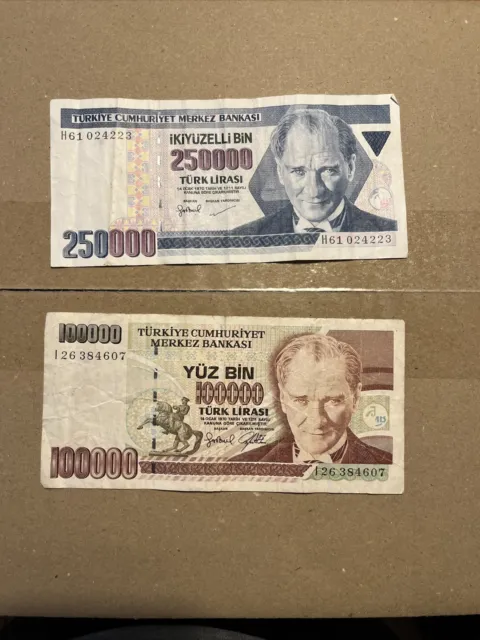 türk lirasi 1970 Türkische Lira Banknoten