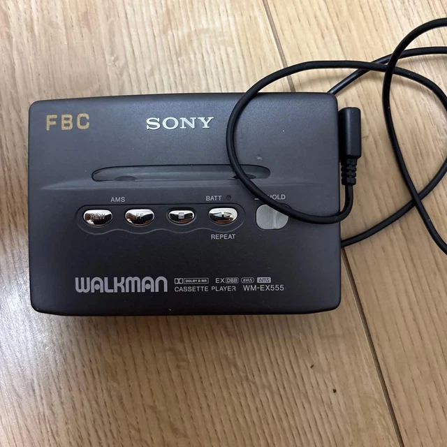 SONY WM-EX555 WALKMAN Cassette Player Original Remote Included