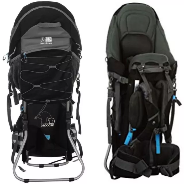 KARRIMOR PAPOOSE BABY Carrier Black New rrp 239.99 69.99 PicClick UK