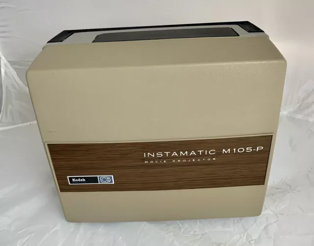 Vintage Kodak Instamatic M105 - P Movie Projector  WORKS No Globe.