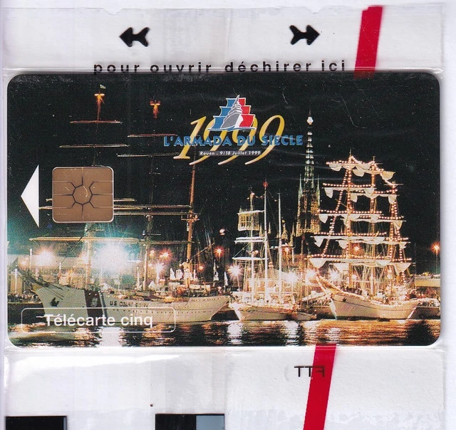 Telecarte / Phonecard France 5U Privee .. Gn514 Voilier Armada Nsb/Neuve C.11€