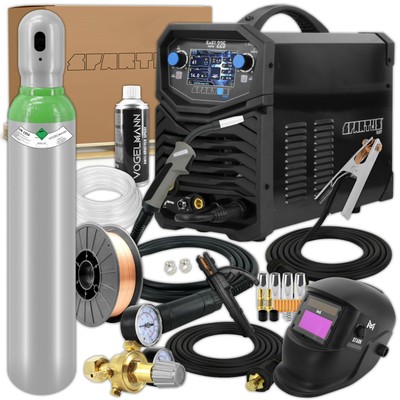 MAG Spartus® EasyMIG 325 Poste à souder soudage 300A MIG/MAG 400V jeu n° 11 