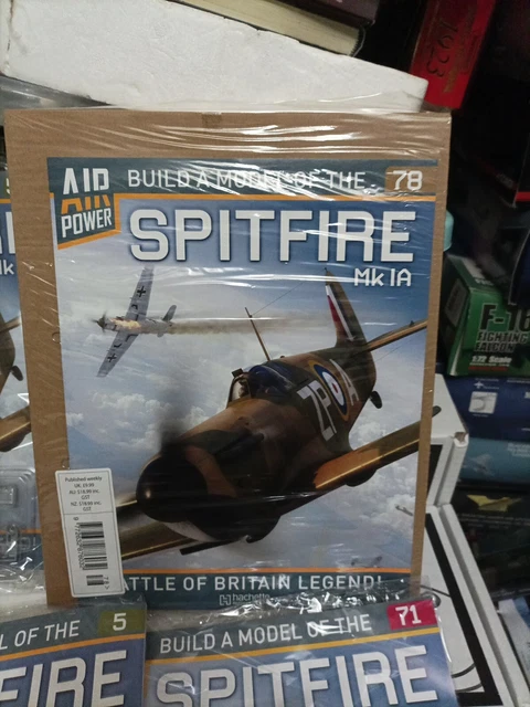 HACHETTE BUILD A spitfire mk 1a X5 All Different New Sealed. UK Buyers ...