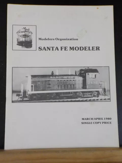 Santa Fe Modeler 1980 March April Covered hopper 300007 Joliet coaling facility