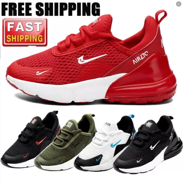 Kids Trainers Boys Girls Running Children Sports Shoes Gym School Sneakers Size