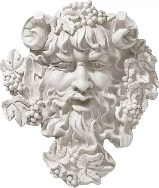 Bacchus, God of Wine Greenman Wall Sculpture: Medium