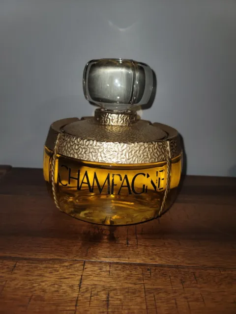 Genuine Vintage YSL Laurent Champagne Giant Factice Display Bottle Not Perfume