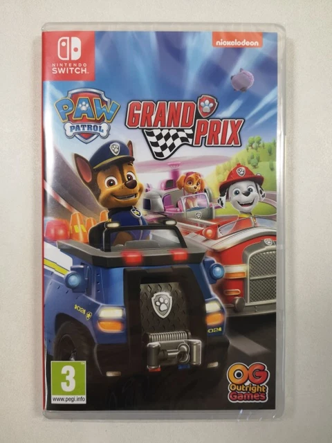 Paw Patrol Grand Prix Switch Uk New (En/Fr/De/Es/It/Pt)