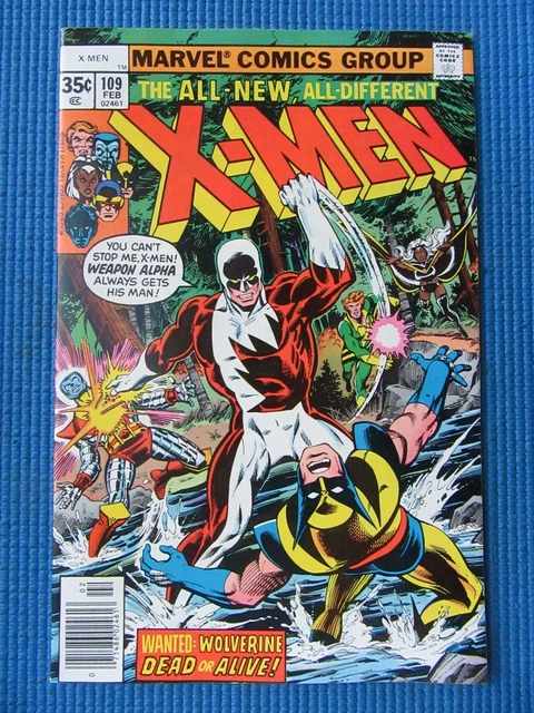Uncanny X-Men # 109 - (Nm/Nm+) -1St Weapon Alpha-Wolverine-Colossus-Storm-Beast