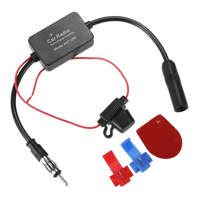 Antena Universal Amplificador De Antena Para Autoradio SET