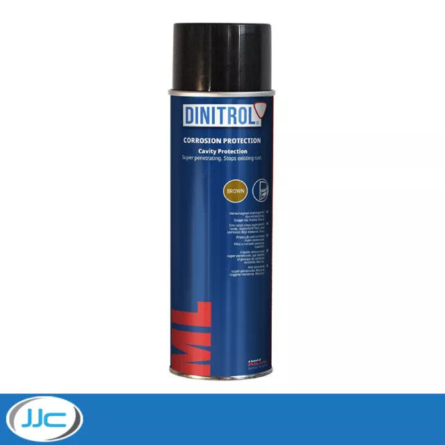 Dinitrol ML Penetrating Car Door/Sill Rust Proofing Cavity Wax - 500ml Spray