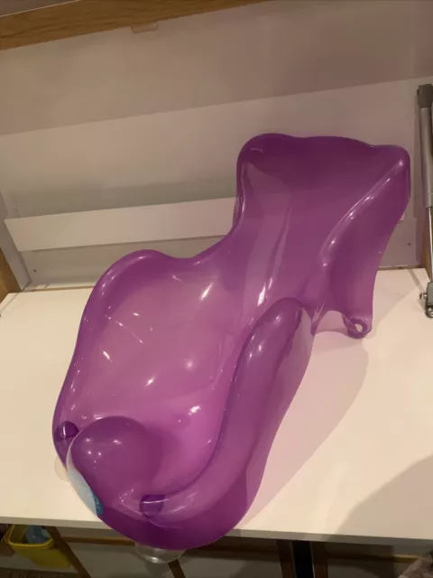 Transat de Bain bébé dBb Remond rose violet 47x23 cm 2