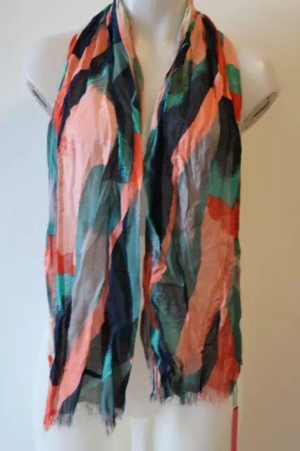 Nwt Womens Jules Smith Multi Color Scarf *